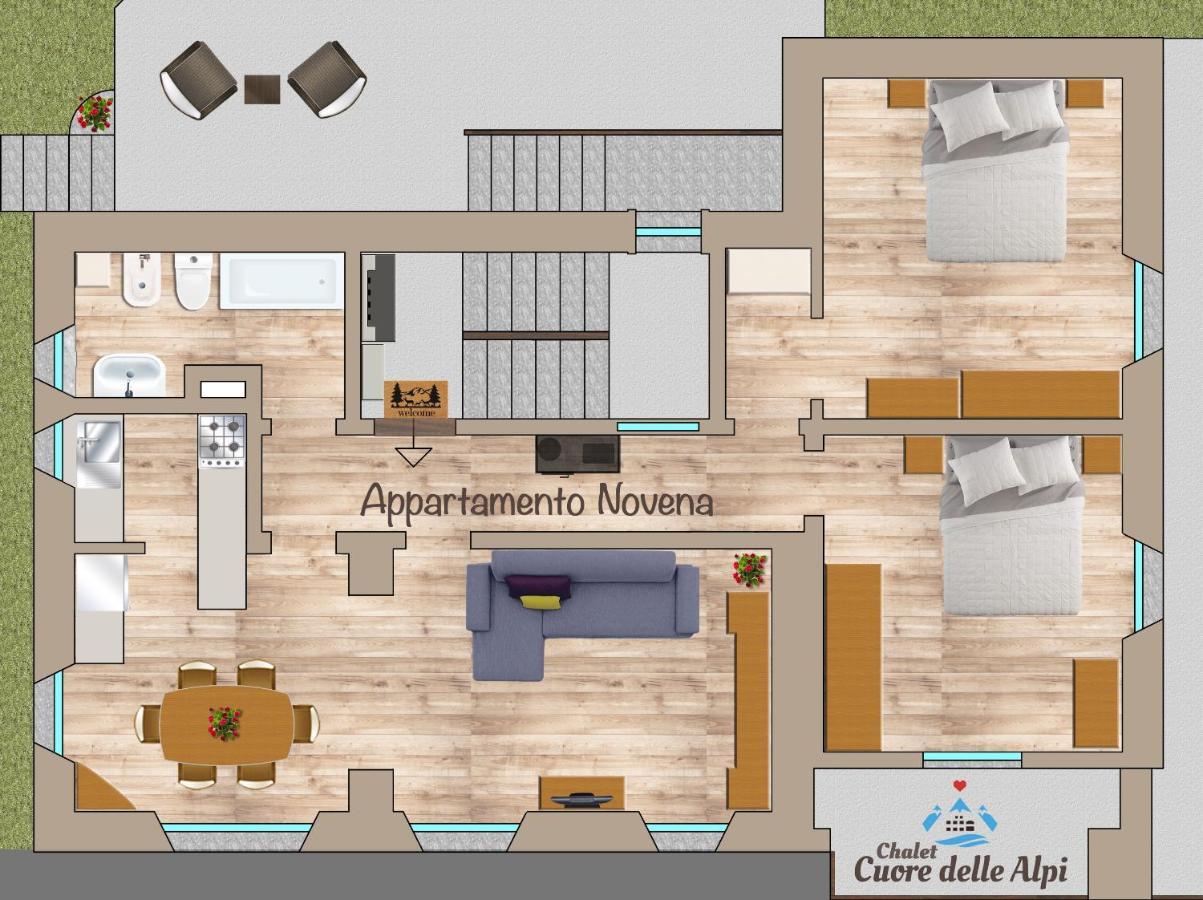 Chalet Cuore Delle Alpi Airolo Kültér fotó